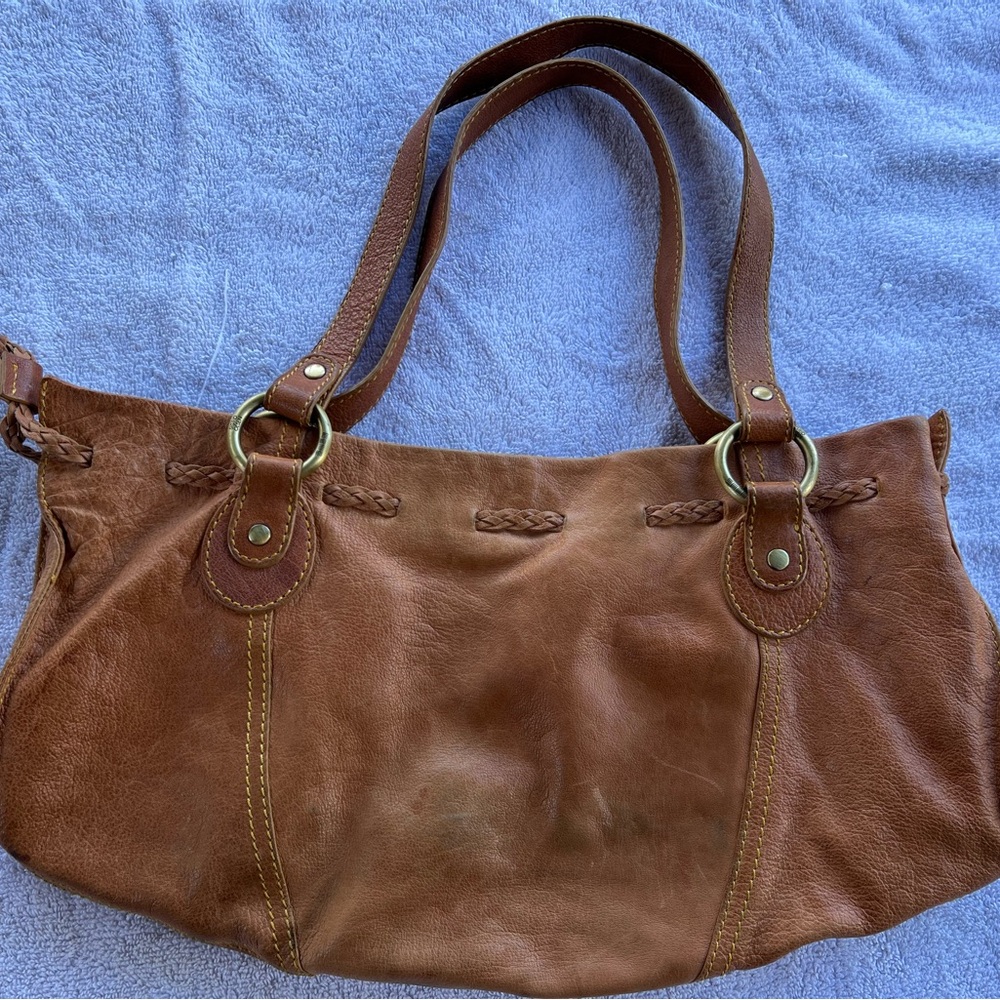 Carmel Leather Vintage Sigrid Olsen Bag